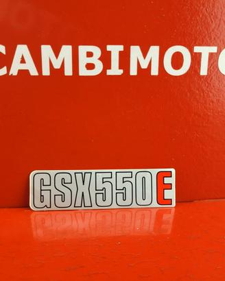 ADESIVO DECALCO SUZUKI GSX550E