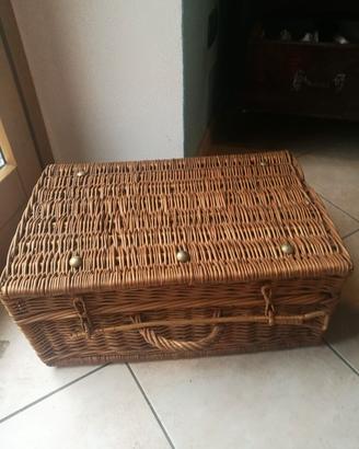 cestino da pic nic vintage