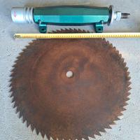 Albero per sega circolare con disco