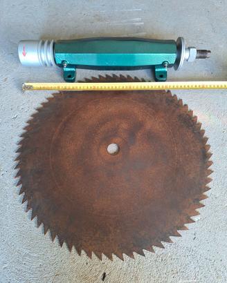 Albero per sega circolare con disco