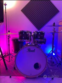 Pearl Decade Maple con kit piatti (come nuovi)