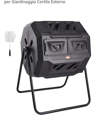 compostiera rotante Vevor 50 kg