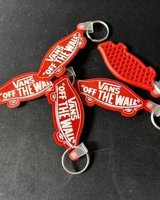 5x portachiavi originali Vans waffle