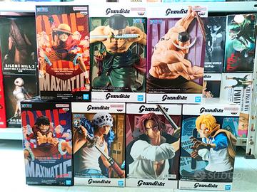 One Piece Luffy Zoro Edward Newgate Sabo Grandista