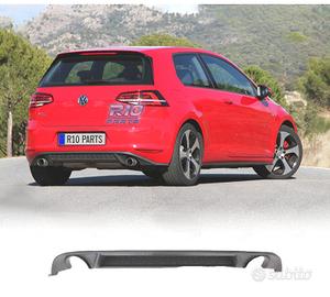 DIFFUSORE VOLKSWAGEN VW GOLF 7.5 17-20 LOOK GTI