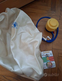 Fitball Gymnic Ledraplastic 65 cm BRQ anti-scoppio