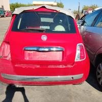 Portellone paraurti stop Fiat 500 2009