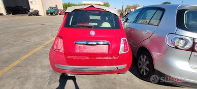 Portellone paraurti stop Fiat 500 2009