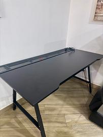 Scrivania gaming/ufficio 170x80 nera