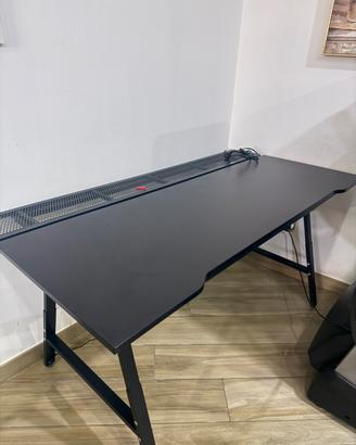 Scrivania gaming/ufficio 170x80 nera