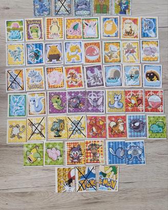 Figurine Pokémon 1°album del 1999