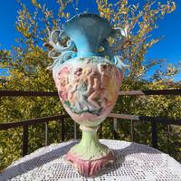 Vaso Capodimonte Vintage anni 50/60 Oro