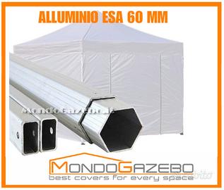 Gazebo ALU 60 mm 4,5X3 pieghevole 3x4.5