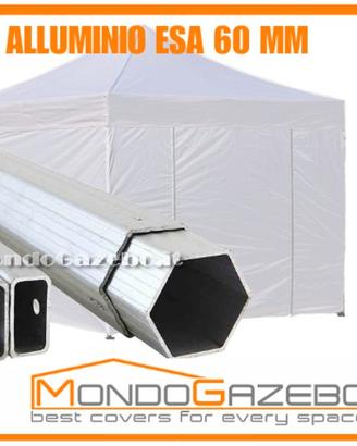 Gazebo ALU 60 mm 4,5X3 pieghevole 3x4.5