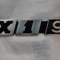 Fiat X 1/9  logo fregio badge