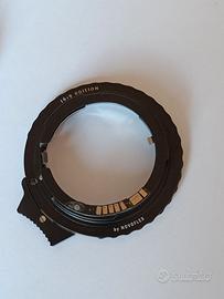 Adattatore da Nikon G a Canon con reg diaframmi