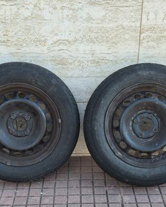 Cerchi acciaio  14 pollici tipo Fiat/Lancia