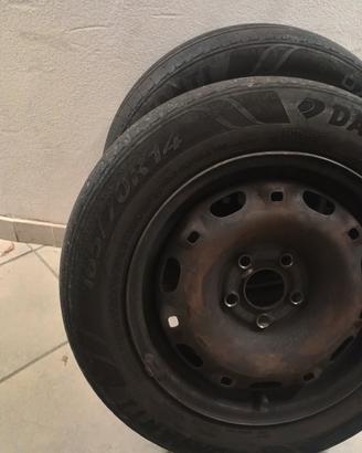 cerchi polo r.14 con gomme omaggio 