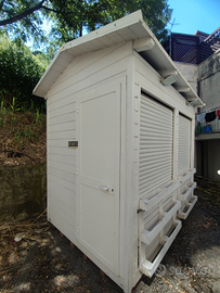 Box Casetta in Legno per Fiere Eventi Lidi