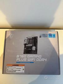 MSI B760 gaming plus wifi DDR4