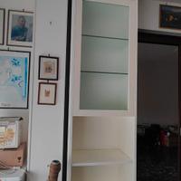 Mobile alto con anta in vetro