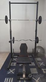 Palestra in Casa Completa – Squat Rack, Panca