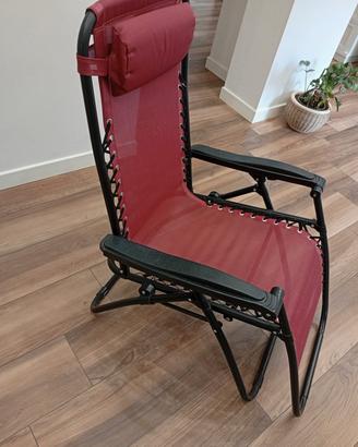 stupenda sedia sdraio lettino 