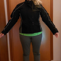 giacca moto femminile