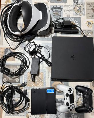 Play Station 4 + VR + 2controller + 20 gioch