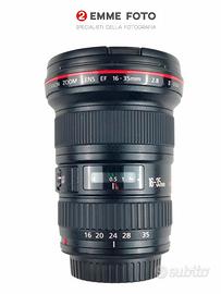 CANON EF 16-35 mm F2,8 L II USM-USATO GARANTITO