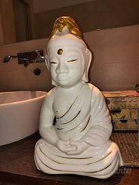 statua Buddha ceramica Bassano 40 cm"