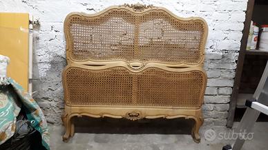 letti '900 noce e paglia di vienna