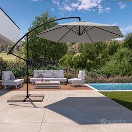 2 Ombrelloni da giardino o esterno 3x3 Metri