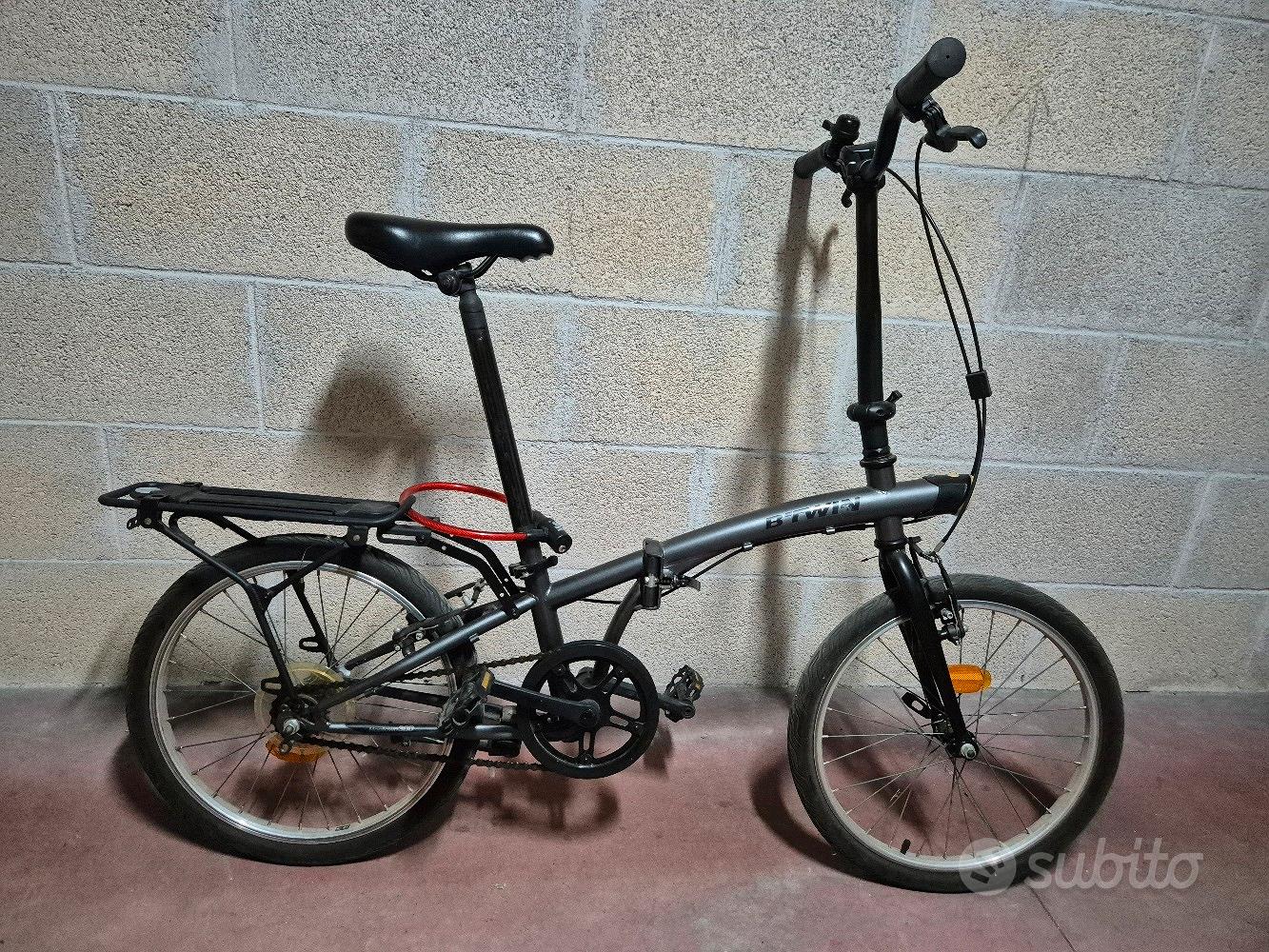 Bici pieghevole Decathlon Hoptown 300 +portapacchi Biciclette In