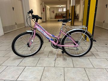 Bicicletta Nuzzi Klipper ragazze ragazzi - rosa