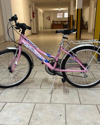 Bicicletta Nuzzi Klipper ragazze ragazzi - rosa