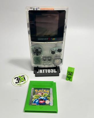 Game Boy Color Clear Trasparente – Pokémon Verde