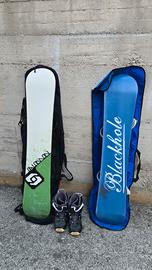 coppia snowboard completi
