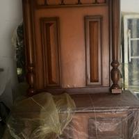 Cassapanca con Spalliera appendi abito