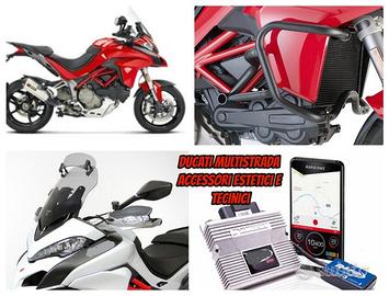 Ducati Multistrada scarico valigie frizione disco
