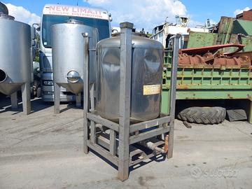 Cisterna in acciaio inox per alimenti