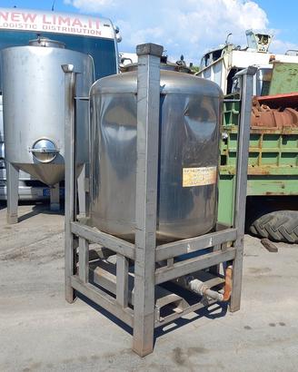 Cisterna in acciaio inox per alimenti