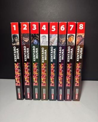 Manga Berserk 1-8💕📚