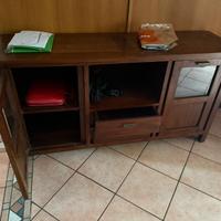 Porta tv in arte povera