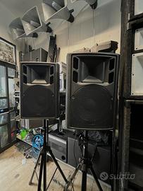 Coppia casse DaD Live Amplificate