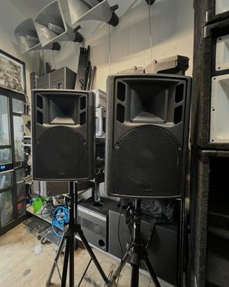 Coppia casse DaD Live Amplificate