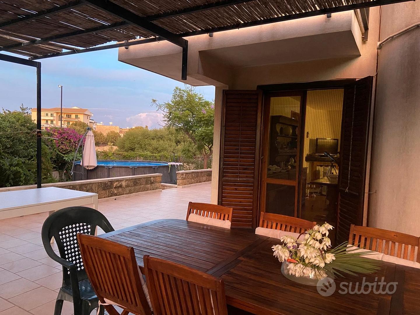 VILLA A SCHIERA 200 metri dal mare Marina di Ragus - Vista 4