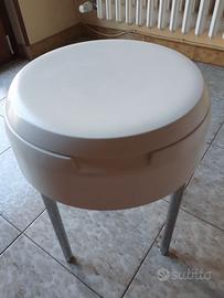 Sgabello  contenitore bagno