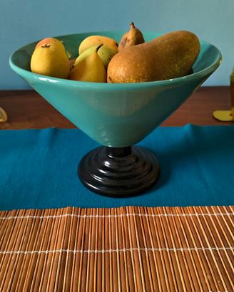 Vaso per frutta stile liberty