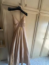 Vestito cerimonia oro